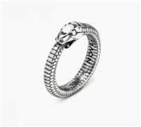 Anello Nove25 Snake in Argento N25ANEBL277-11 - N25ANEBL277-014